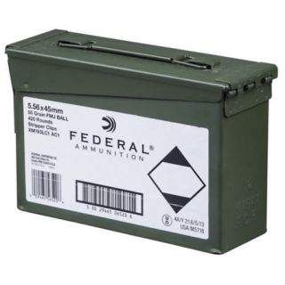Federal American Eagle M193 Ammo with M19A1 Ammo Can 5.56x45MM 55 gr. FMJ 773768