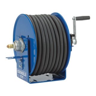 Coxreels Challenger Hand-Crank Welding Cable Reel — 100ft. Capacity, 1-Ga. Cable, Item# 112WCL-6-10  Welding Cable Kits   Reels