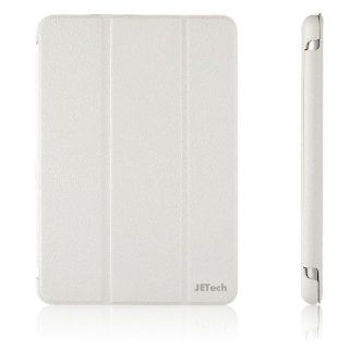 JETech� Gold Slim Fit Folio Smart Case Cover for Apple iPad Mini and the New iPad Mini with Retina Display (2nd Generation) with Auto Sleep/Wake Feature   White Computers & Accessories