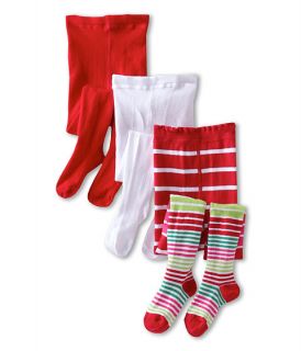 Jefferies Socks Stripe Tights & Seamless Organic Cotton Tights (Toddler/Little Kid/Big Kid)