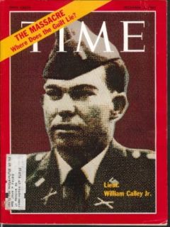 TIME Lt William Calley Jr My Lai Massacre Montagnard Viet Cong 12/5 1969 Entertainment Collectibles