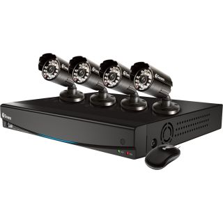Swann Communications 4-Channel DVR Security System with 4 Cameras — Model# SWDVK-414004-US