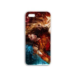 Diy Apple iPhone 5 Phone Case Personalized Gift Games Games legend of the five rings 18024 White Cell Phones & Accessories