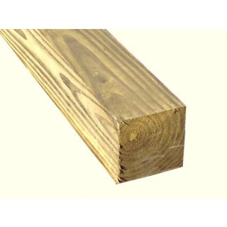 #2 Pressure Treated Lumber (Common 4 x 4 x 8; Actual 3.5 in x 3.5 in x 96 in)