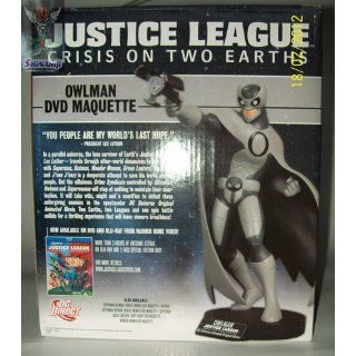 Justice League Crisis on Two Earths Owlman DVD Maquette Toys & Games