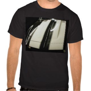 1969 Camaro black with white stripes Tshirts
