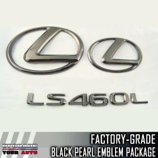 2011 2012 Lexus LS460 L black pearl emblem kit Automotive