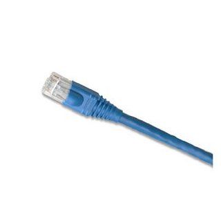 Leviton 5G460 7L GigaMax 5E Standard Patch Cord, Cat 5E, 7 Feet Length, Blue   Electrical Cables  