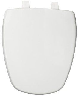 Beneke 460 White Elger Emblem Plastic Toilet Seat