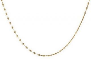 As IsVicenza Gold 20 Polished Star Chain Necklace —
