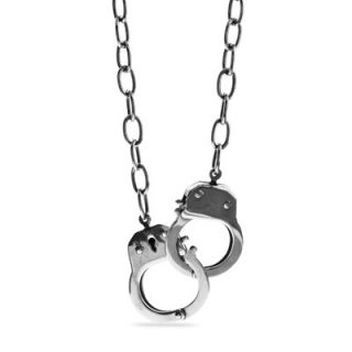 Stainless Steel Handcuffs Necklace   24   Zales