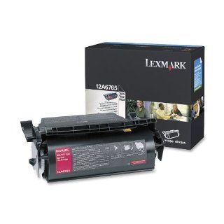 Lexmark 12A6765 High yield print cartridge for lexmark t620, t622, 30k, black Electronics