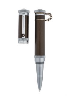 Invicta IWI013 37  More,Russian Diver Ionized Aluminum In Dark Brown Color Converter Fill Fountain Pen, Pens Invicta Pens More