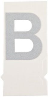 Brady 9720 B,  Reflective Quik Lite   Upper Case Legend "B"  (10 per Package)
