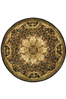 Shop Josephine Area Rug, 8' ROUND, BLACK at the  Home Dcor Store
