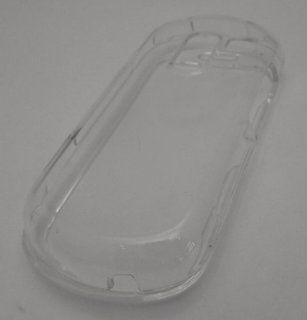 Samsung R455c Straight Clear Transparent GLOSS Design HARD Case Skin Cover Protector Cell Phones & Accessories