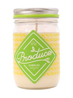 Snap Pea Candle by Produce Candles