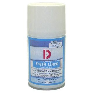 Big D 472 7 Oz. Fresh Linen Fragrance Metered Concentrated Room Deodorant (Case of 12)