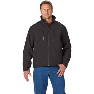 Gravel Gear Water-Resistant Soft Shell Jacket — Black  Jackets