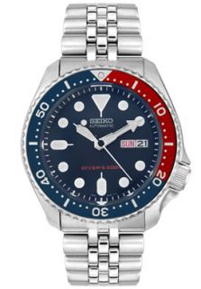 Seiko SKX009K2  Watches,Mens Automatic Divers Stainless Steel Blue Dial, Casual Seiko Automatic Watches