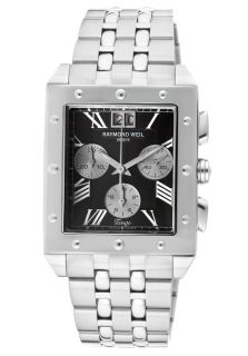 Raymond Weil 4881 ST 00209  Watches,Mens Tango Chronograph Black Dial Stainless Steel, Chronograph Raymond Weil Quartz Watches