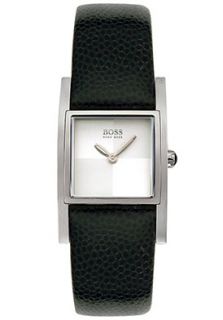Hugo Boss 33881109/1656A  Watches,Womens  wocosmopolis leather watch Stainless Steel, Casual Hugo Boss Quartz Watches