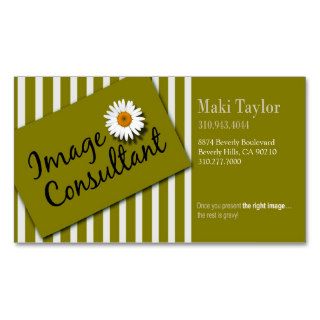 "Image Consultant II"   Fashion Stylist, Wardrober Business Card Template