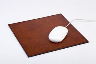 leather desk mat by life of riley