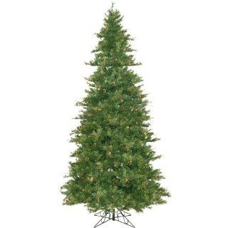 Vickerman 06323   12' x 76" Mixed Country Pine Slim with Pine Cones and Grapevines Christmas Tree (A801690)   Christmas Tree Slim