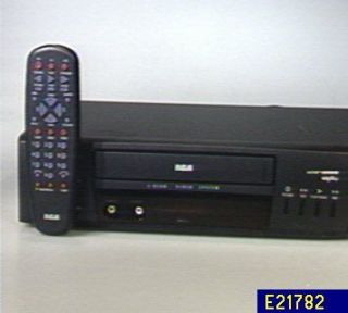 RCA 4 Head VCR w/ VCR Plus Commercial & Movie Advance —