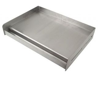 Sizzle Q Stainless Steel BBQ Grill Griddle Insert —