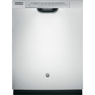 GE 52 Decibel Built in Dishwasher with Hard Food Disposer with Stainless Door Liner (Stainless Steel) (Common 24 Inch; Actual 23.75 in) ENERGY STAR