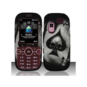 Black Skull Poker Hard Cover Case for Samsung Gravity 2 SGH T469 Cell Phones & Accessories