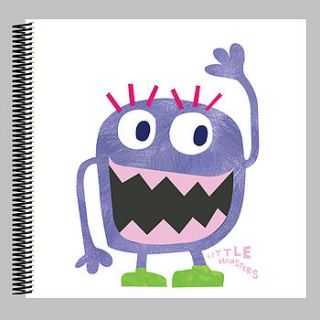 little monster mara scrapbook by nella