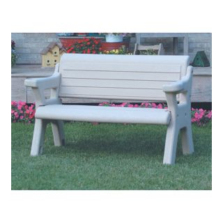 Otter Outdoors 4ft. Outdoor Bench — Pebble Beach  Benches
