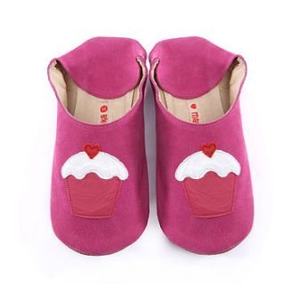 cupcakes on candy shoes , slippers by starchild shoes