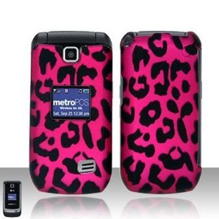 LG Select MN180 Case Rich Leopard Design Hard Cover Protector (Metro Pcs) with Free Car Charger + Gift Box By Tech Accessories Cell Phones & Accessories