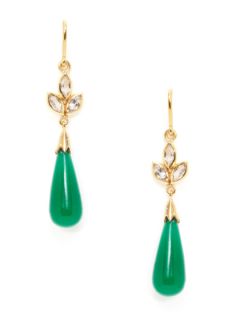 Contessita Green Onyx Drop Earrings by Eddera