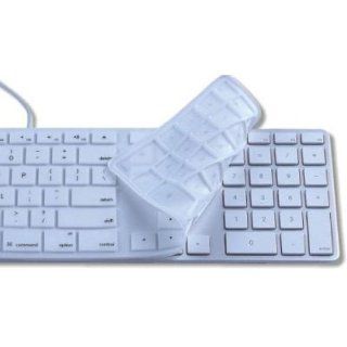 Rasfox KeyBoard Cover Skin for iMac/Mac Pro G5 Ultrathin   Color Clear Computers & Accessories