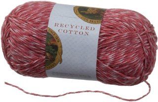 Lion Brand Yarn 482 141I Recycled Cotton Yarn, Rose Coral