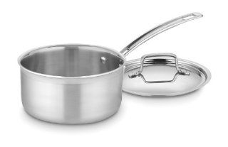 Cuisinart MCP19 18N MultiClad Pro Stainless Steel 2 Quart Saucepan with Cover Kitchen & Dining