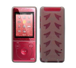 iShoppingdeals   for Sony Walkman NWZ E473 NWZ E474 NWZ E475 Rubber Gel TPU Cover Case Skin, Smoke/Gray   Players & Accessories