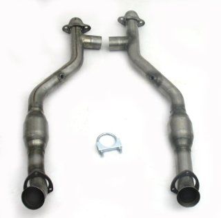 JBA 6632SHC 2.5" Stainless Steel Exhaust Mid H Pipe Automotive