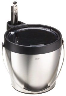OXO SteeL Ice Bucket and Ice Tongs with Tong Holder Kitchen & Dining