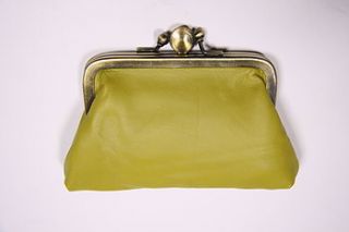 leather clip purse by gabrielle parker clothing and accessories