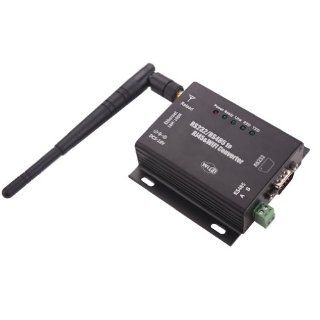 DC5 48V Serial Device Server WIFI To RS232/485 802.11 b/g/n converter TCP/IP/UD(WIFI 600) Electronics