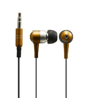 Sentry HO487 Metalix In Earbuds with Case, Orange Electronics