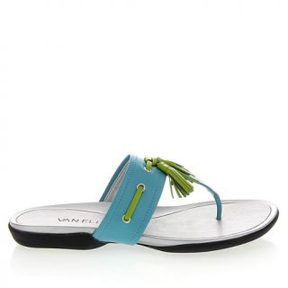 VANELi Colorblock Thong Sandal with Leather Tassel