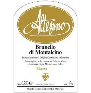 Altesino Brunello Di Montalci 2003 750ml Italy Tuscany 12 pack case Wine
