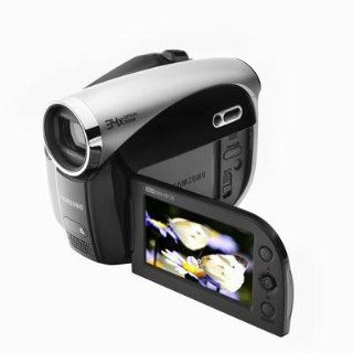Samsung DVD Camcorder, 34x Zoom Lens, 720x480 Res, USB2.0, 60min Rcrdng/60min Bttry  Camera & Photo